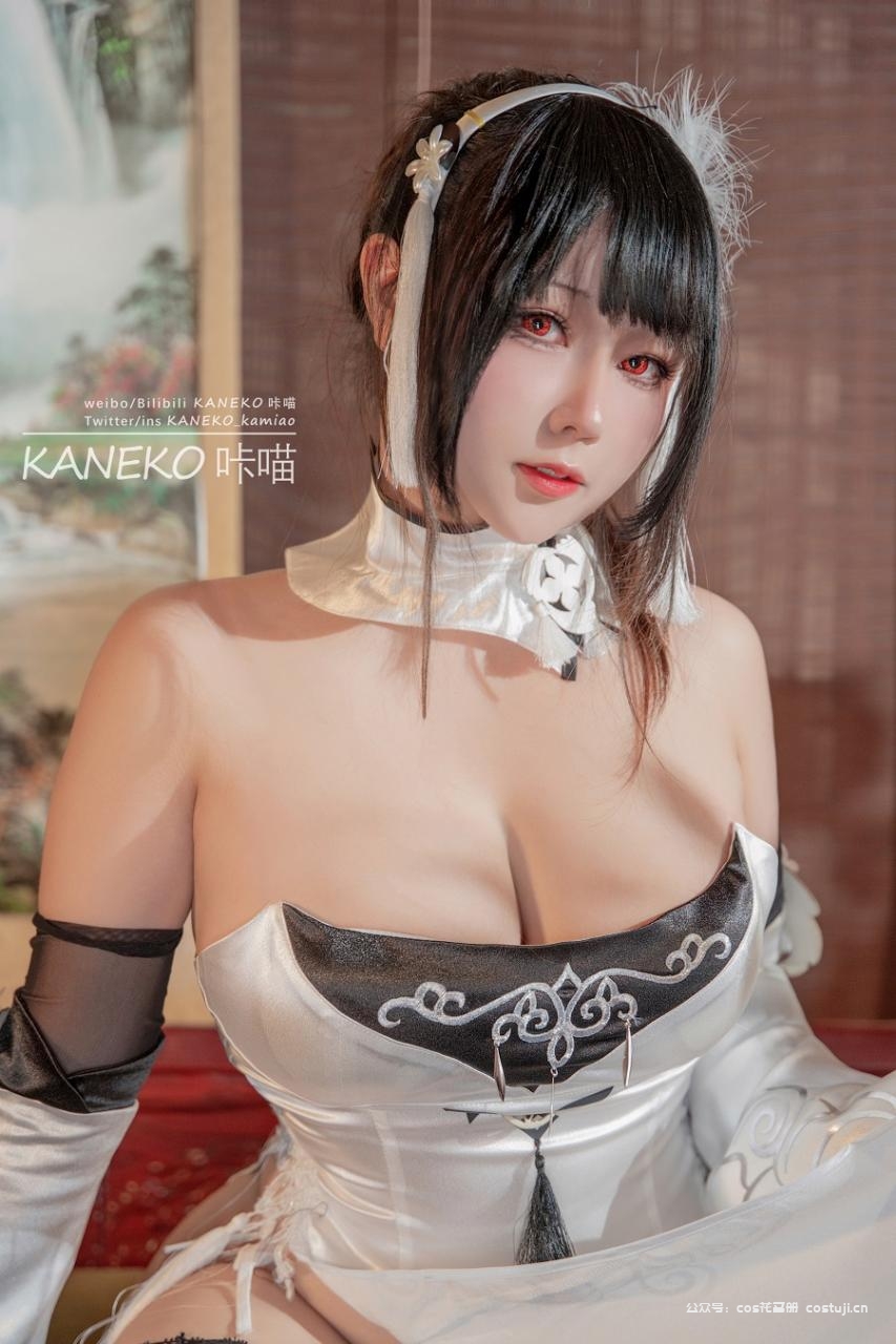 KANEKO_KANEKO-碧蓝航线-镇海白旗袍[30P+2V] 小姐姐 预览2图