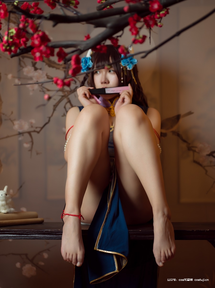 麻花麻花酱w-碧蓝航线-比睿旗袍[31P] 小姐姐 预览3图