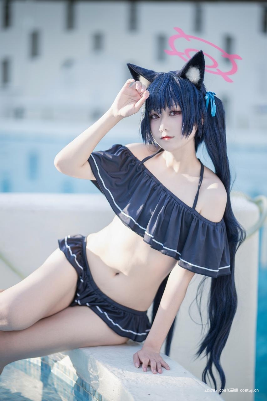 lunananya-蔚蓝档案-黑见芹香泳装[28P] 小姐姐 预览2图