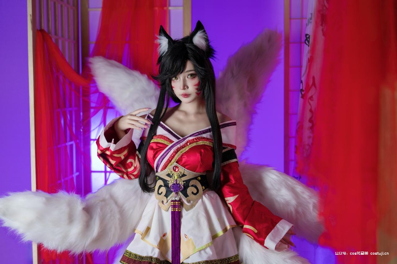 Umeko J cosplay Ahri - League of Legends (1).jpg