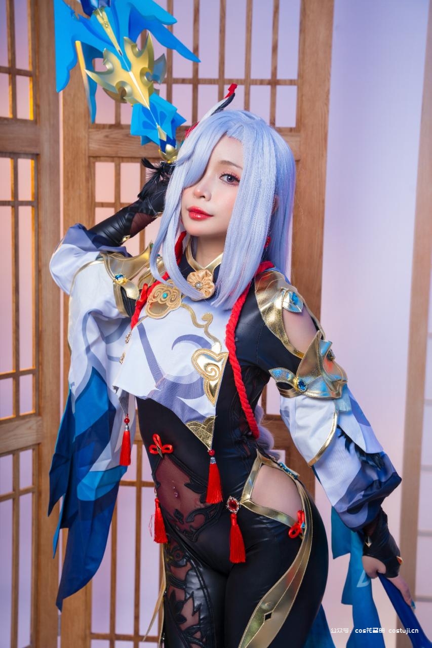 Umeko J cosplay Shenhe - Genshin Impact (6).jpg