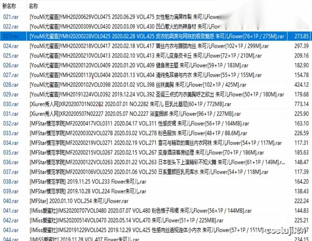 朱可儿 全集整理内含46套图+5套高清视频 [12.7G][网盘持续自动更新]
